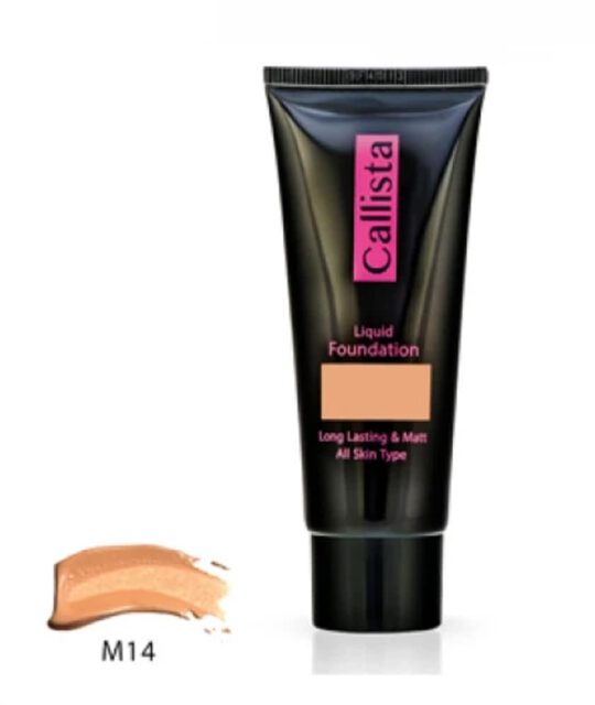 callista long lastingmatt liquid foundation m14