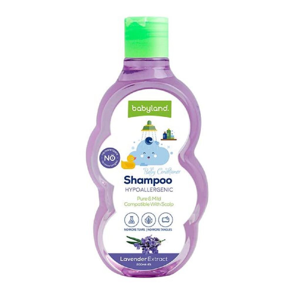 lavender hair shampoo kids baby land