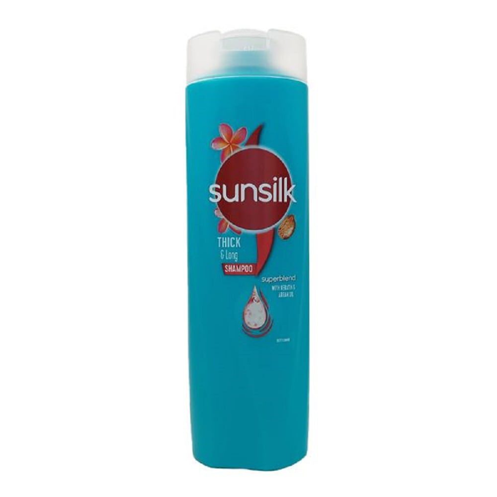 Sunsilk shampoo thick long