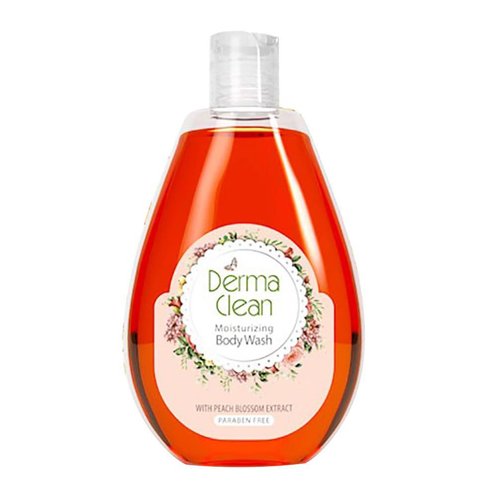 body wash peach blossom dermaclean 300ml