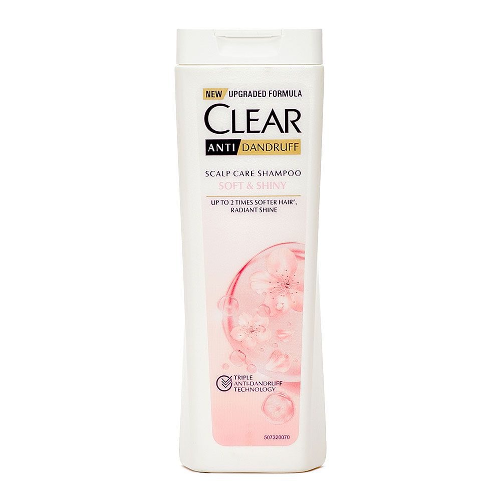 clear anti dandruff softshiny shampoo