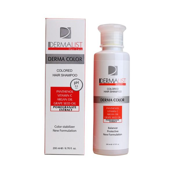 color hair shampoo dermalist