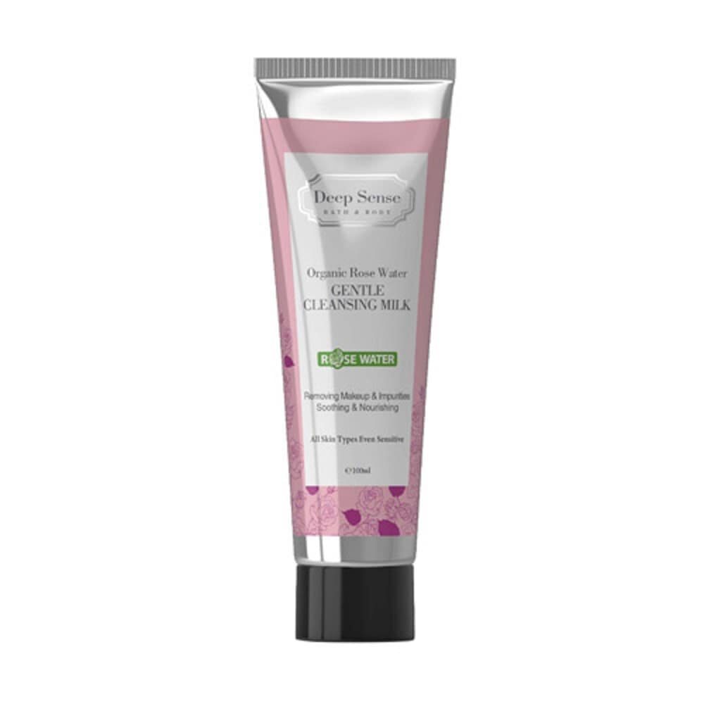 deep sense rose cleansing milk