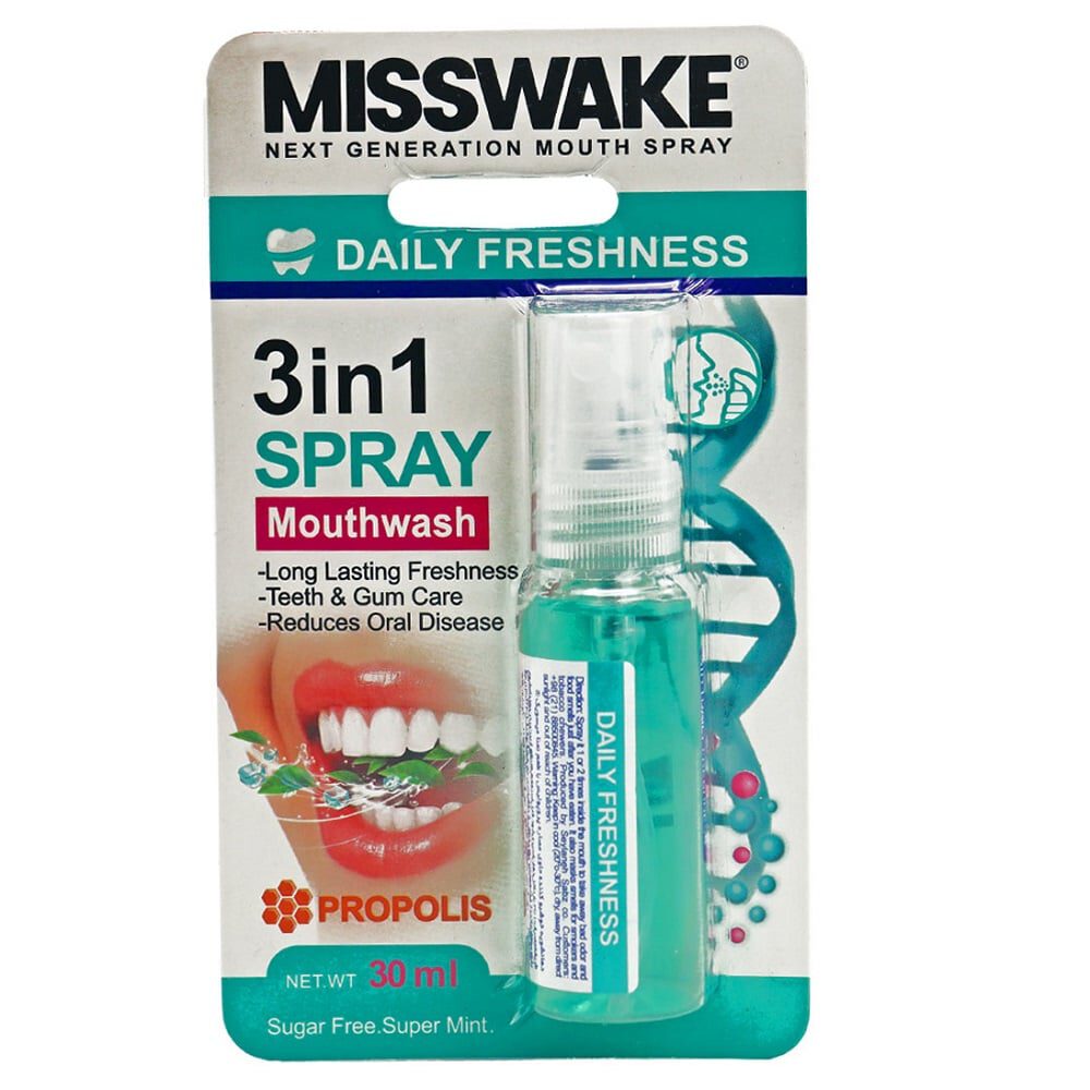 misswake daily freshness mouthwash spray 02