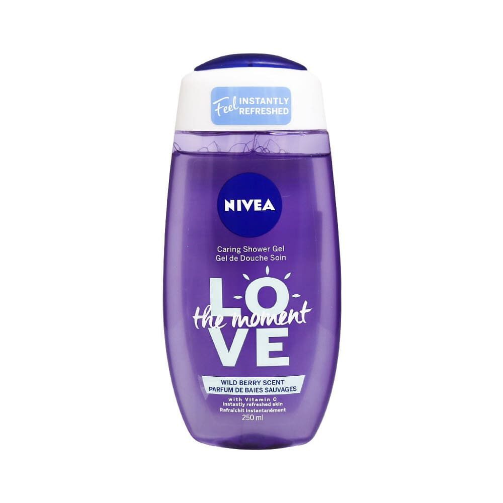 nivea shower Gel White Wild Berry 01