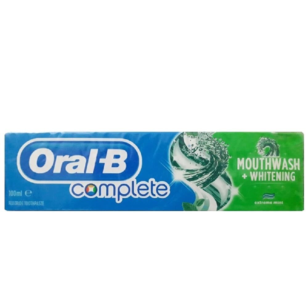 oralb complete toothpaste