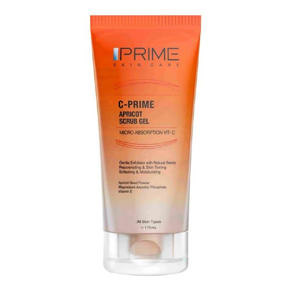 prime apricot scrub gel