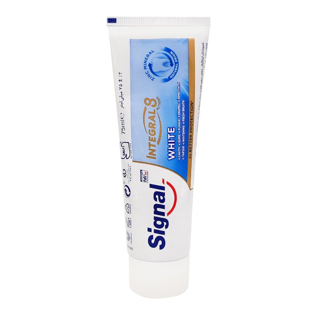 signal integral8 white toothpaste 75ml