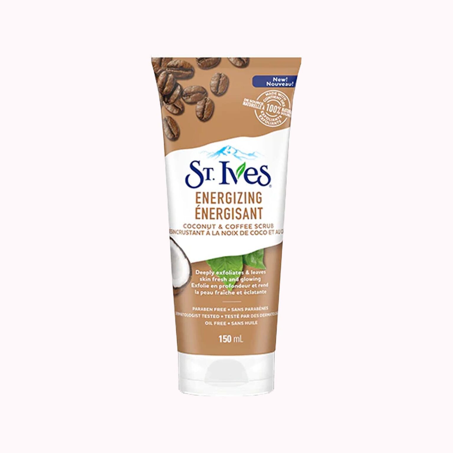 stives energizing coconut coffee scrub