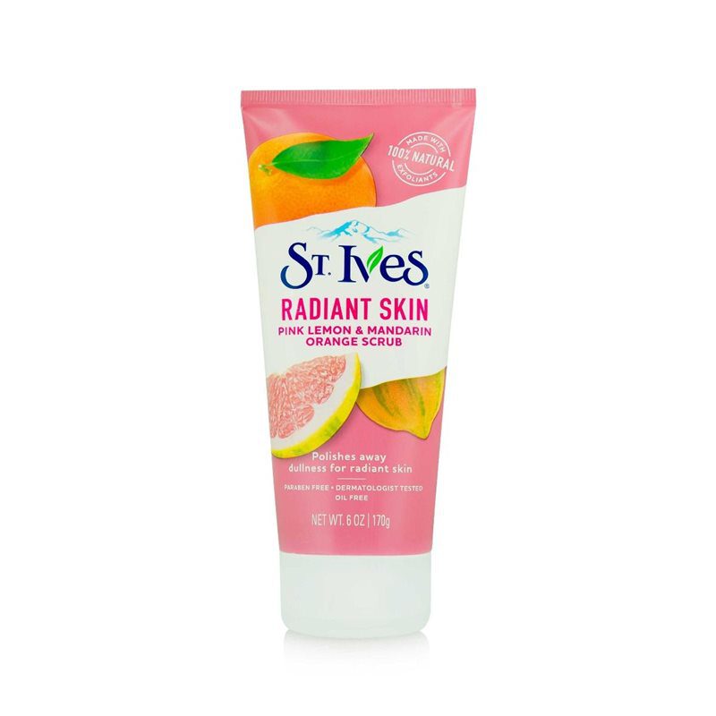 stives even bright lemonorange scrub