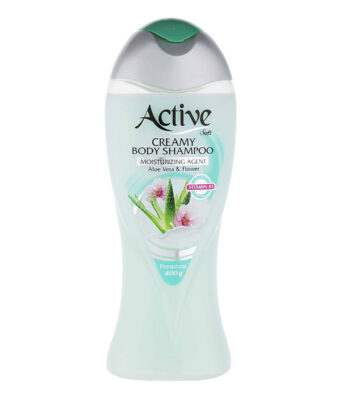 active aloe vera creamy body shampoo 400g