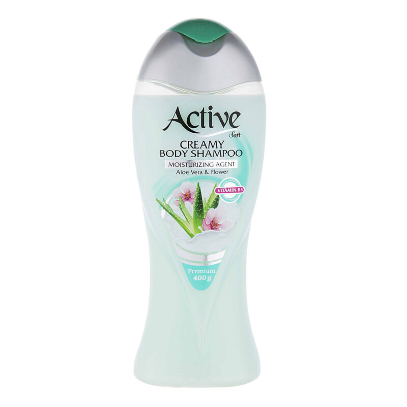 active aloe vera creamy body shampoo 400g
