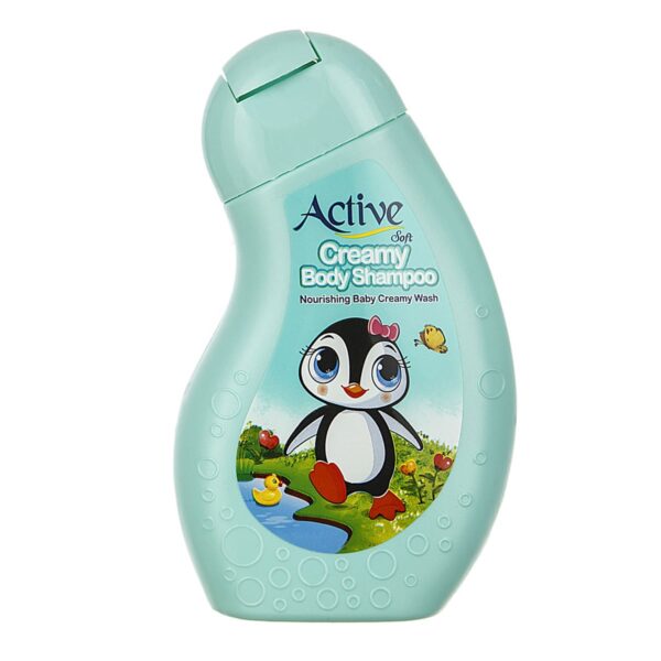 شامپو بدن کرمی بچه سبز 250گرمی اکتیو