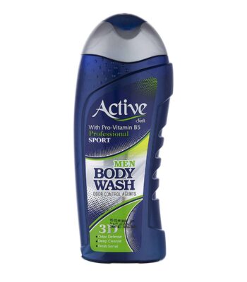 active sport blue body shampoo men 400g