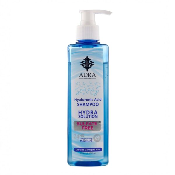 شامپو حاوی هیالورونیک اسید مناسب موهای خشک و آسیب دیده آدرا