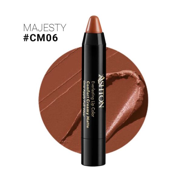 رژ لب مدادی مات اشتون شماره CM06