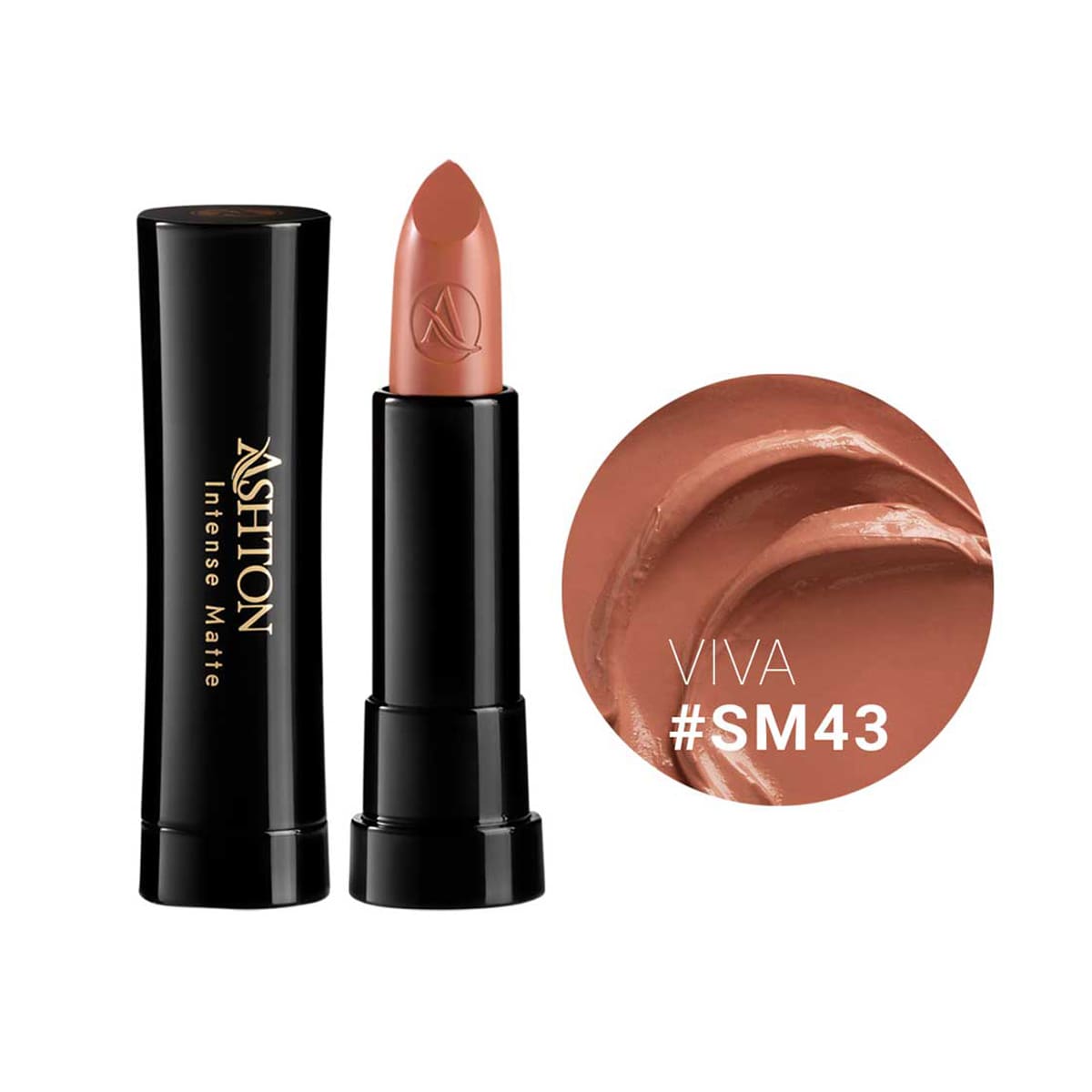 ashton-matte-lipstick-sm43-4g رژ لب جامد مات اشتون شماره SM 43 - Image 1