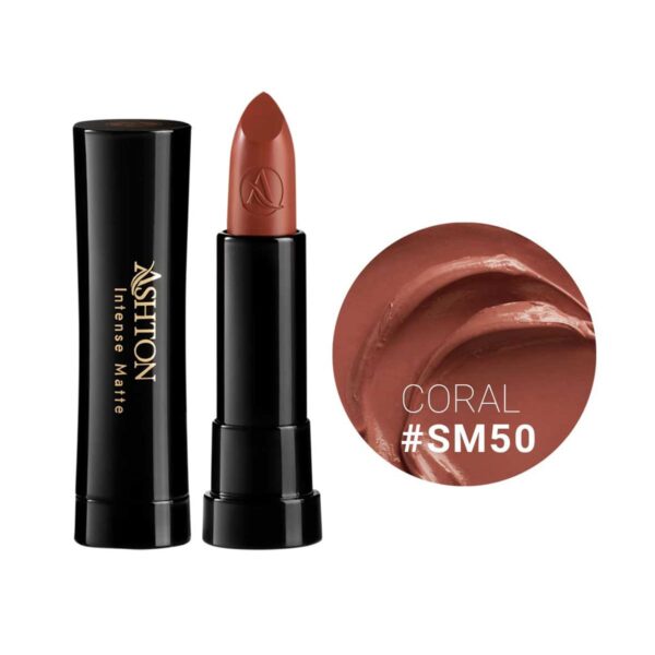 رژ لب جامد مات اشتون شماره SM 50