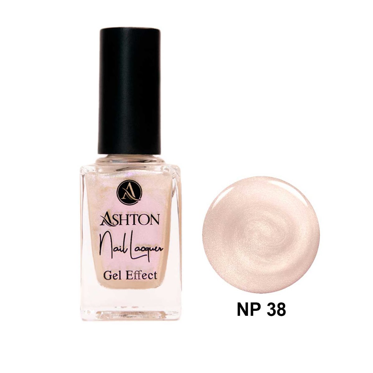 ashton-nail-polish-np38-15ml لاک اشتون شماره NP38 - Image 1