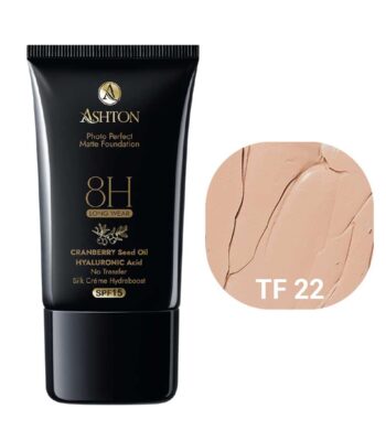 ashton spf15 full cover matte foundation tf22 30ml