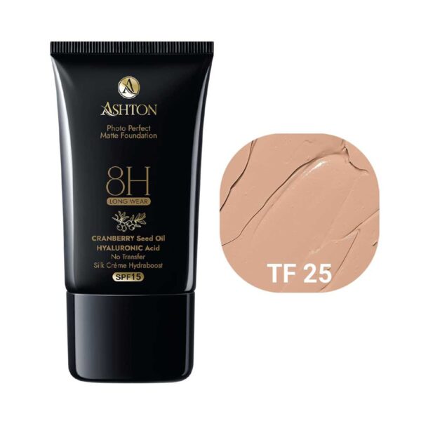 کرم پودر تیوپی حاوی SPF 15 اشتون شماره TF25