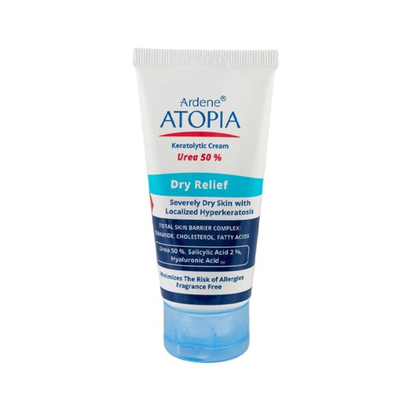 کرم لایه بردار قوی آتوپیا آردن حاوی 50% اوره Keratolytic حجم 50 میل