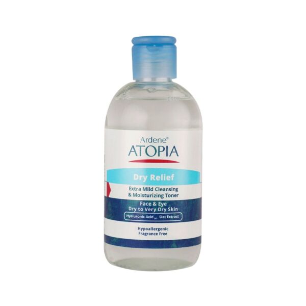 تونیک آردن آتوپیا پاک کننده صورت و اطراف چشم Dry Relief حجم 250 میل