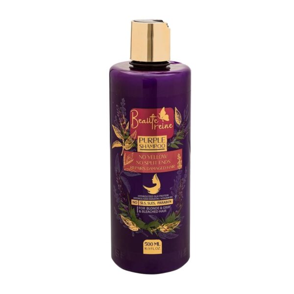 شامپو بدون سولفات مناسب موی آسیب دیده و بلوند بیوتی رین  500 میل