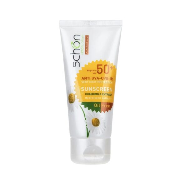 ضد آفتاب رنگ بژ پوست چرب SPF50