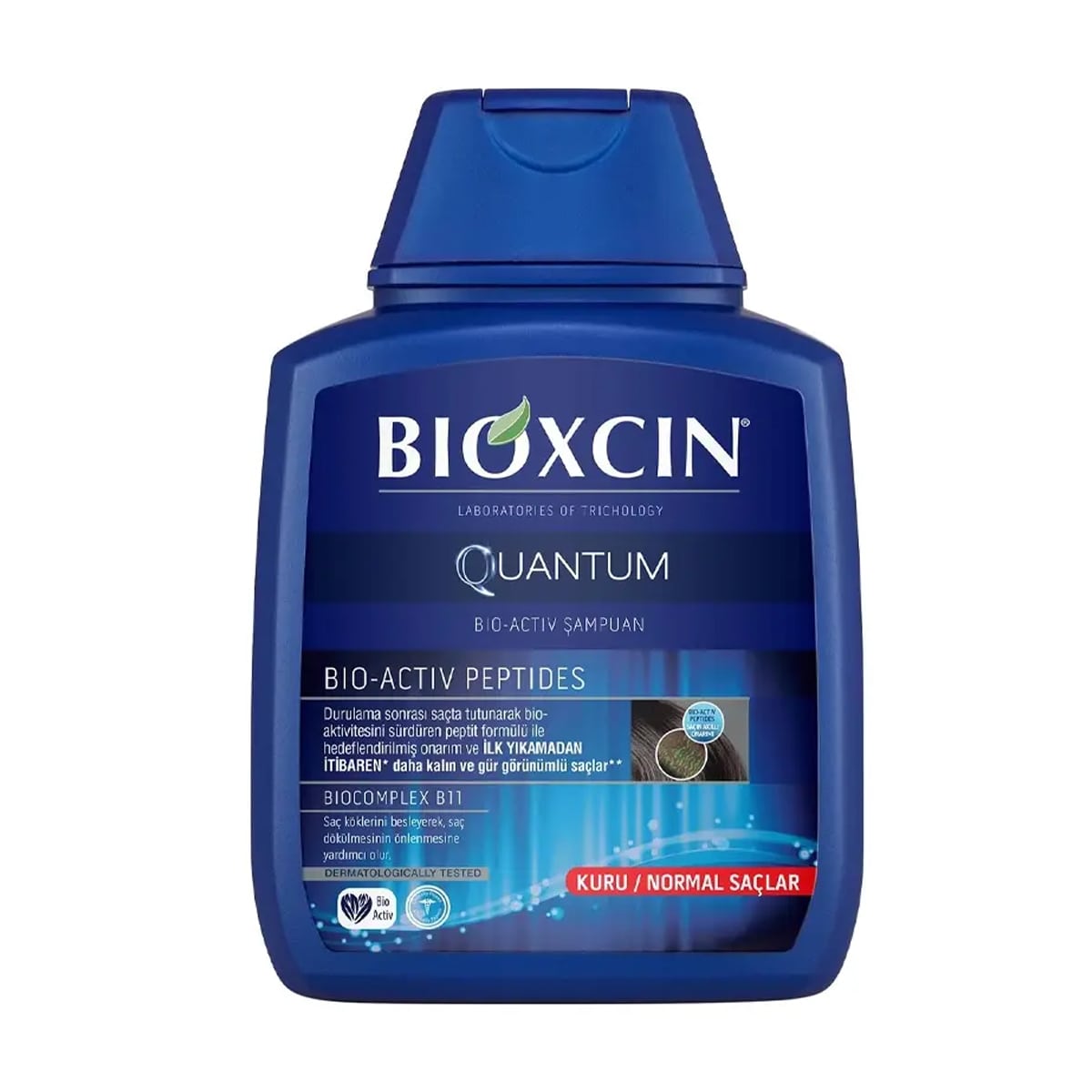 biocxin-forte-quantum-hair-loss-shampoo-dry-normal-300ml شامپو بیوکسین مدل کوانتوم مناسب موهای نرمال تا خشک - Image 1