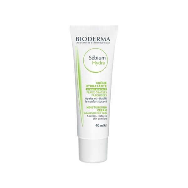 کرم مرطوب کننده پوست مستعد آکنه دهیدراته سبیوم هیدرا BIODERMA