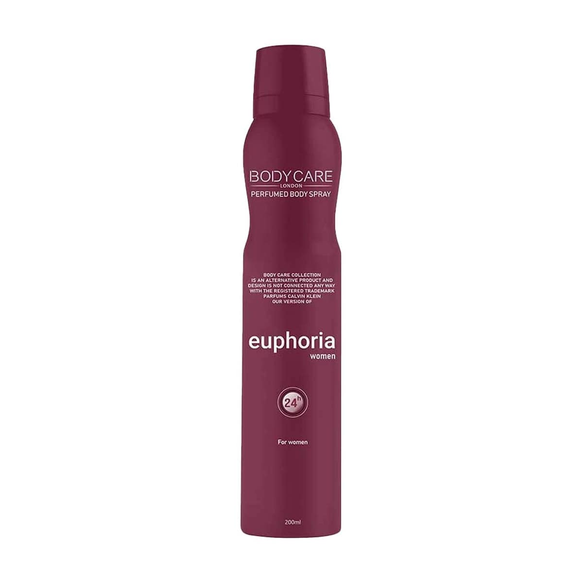bodycare-euphoria-women-body-spray-200ml اسپری خوشبو کننده بدن 24 ساعته زنانه بادی کر رایحه euphoria حجم 200 میل - Image 1