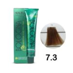 رنگ مو بدون آمونیاک بلونیا سری طلایی شماره 7.3 Bologna