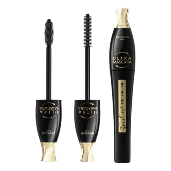 ریمل چشم حجم دهنده تویست آپ اولترا بلک برس دو تایی بورژوآ
