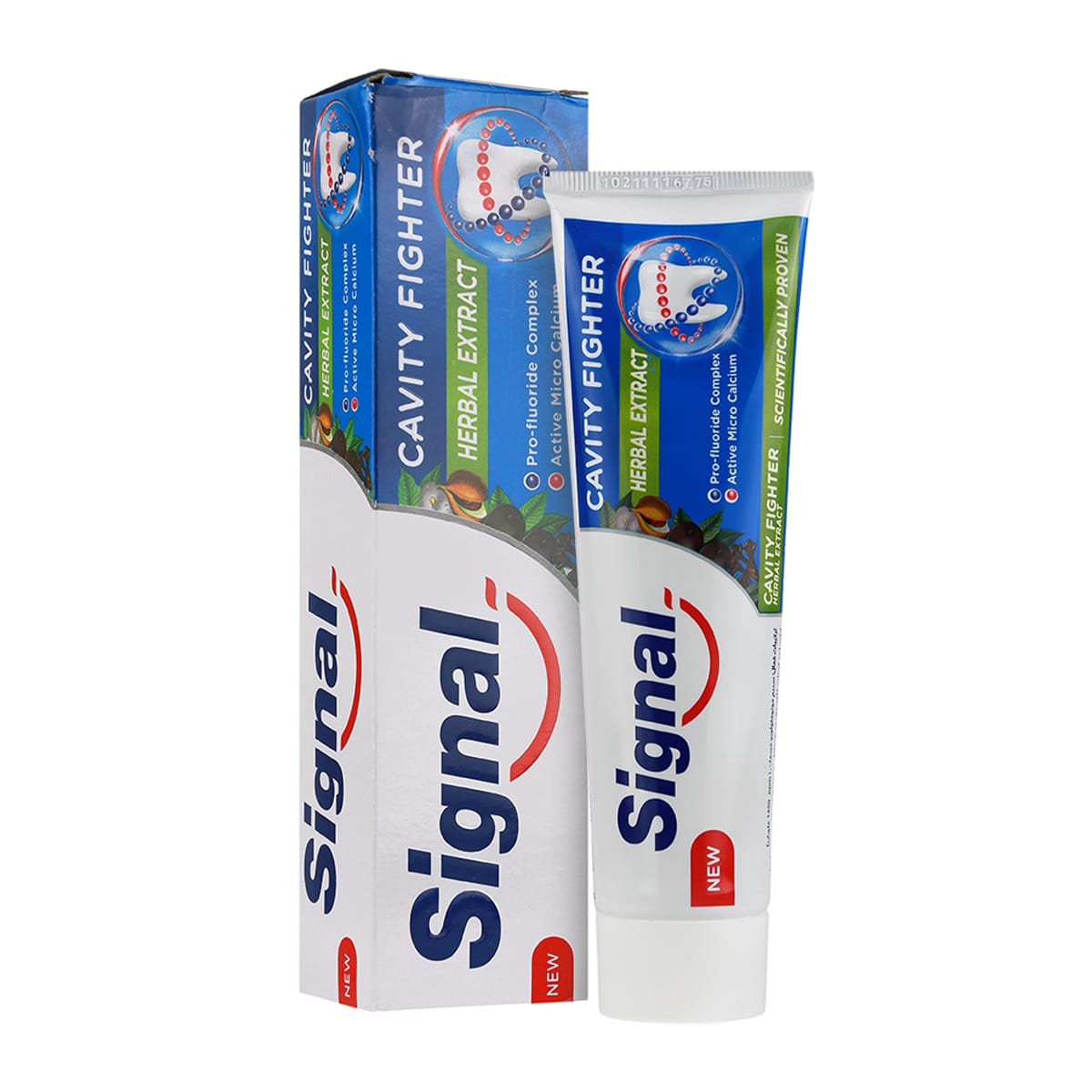 cavity-fighter-herbal-extract-toothpaste-100ml خمیر دندان ضد پوسیدگی گیاهی سیگنال - Image 1