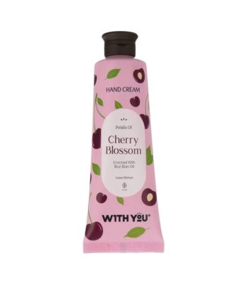 cherry blossom hand cream with you