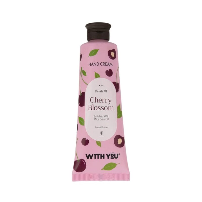 cherry blossom hand cream with you