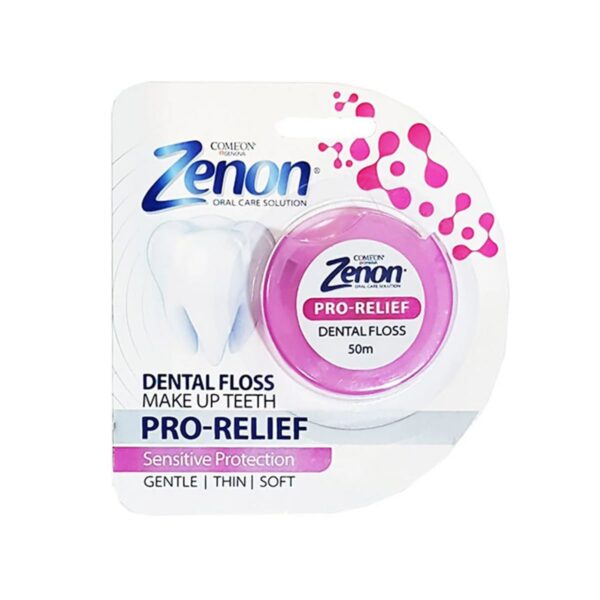 نخ دندان کامان سری زنون مدل Pro Relief مناسب لثه های حساس