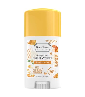 deep sense honey milk deodorant stick 40g