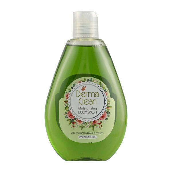 شامپو بدن مرطوب کننده و نرم کننده عصاره اکیناسه و پروپولیس درماکلین