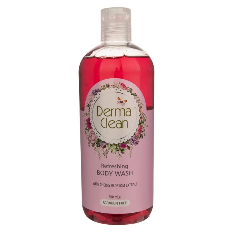 dermaclean moisturizing body wash peach blossom 500ml 1
