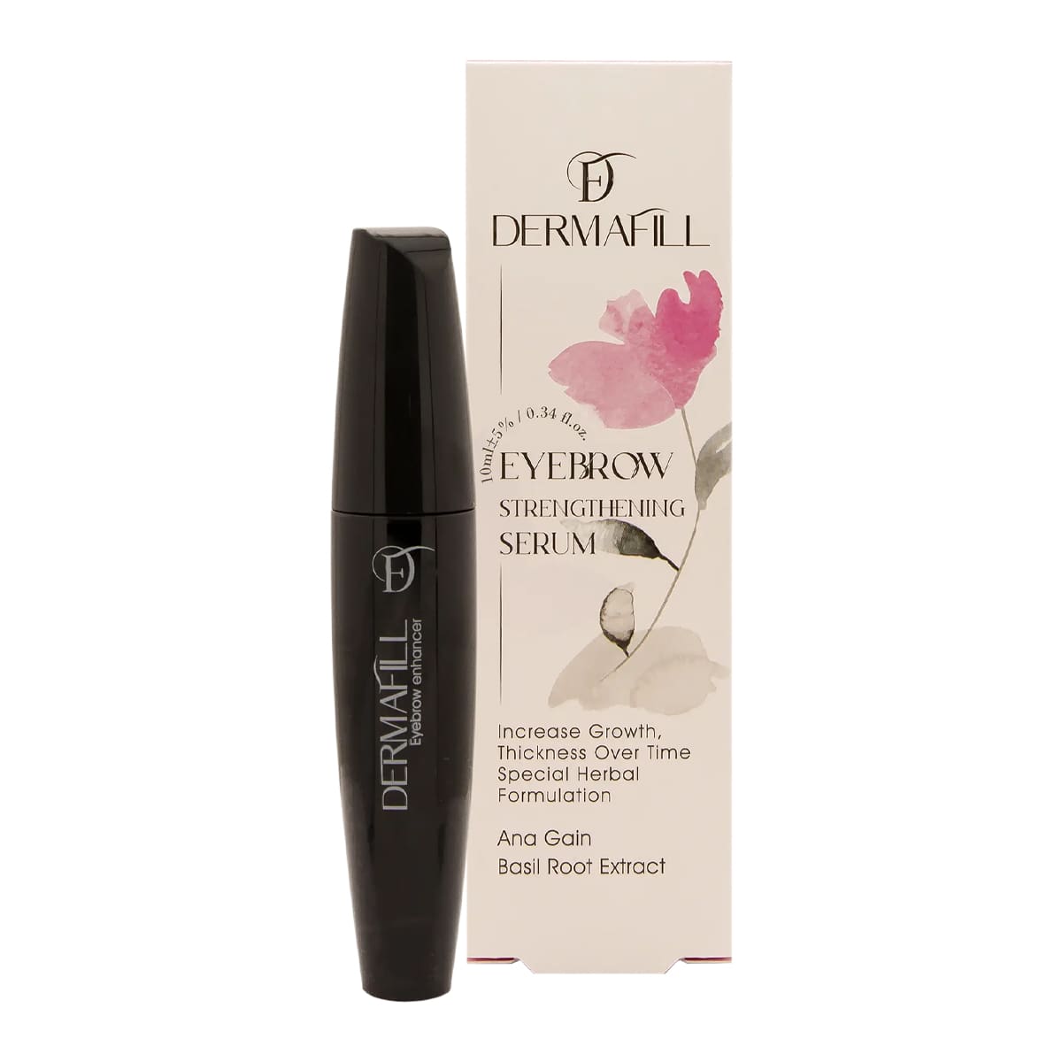 dermafill-eyebrow-strengthening-serum-10ml سرم تقویت کننده ابرو درمافیل - Image 1