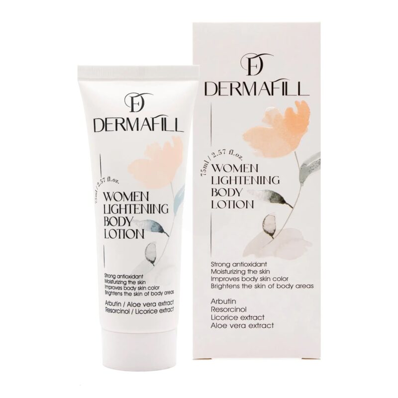 dermafill lightening body lotion 75ml