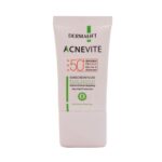 ضد آفتاب فلوئید بی رنگSPF 50 آکنویت درمالیفت پوست چرب و جوشدار
