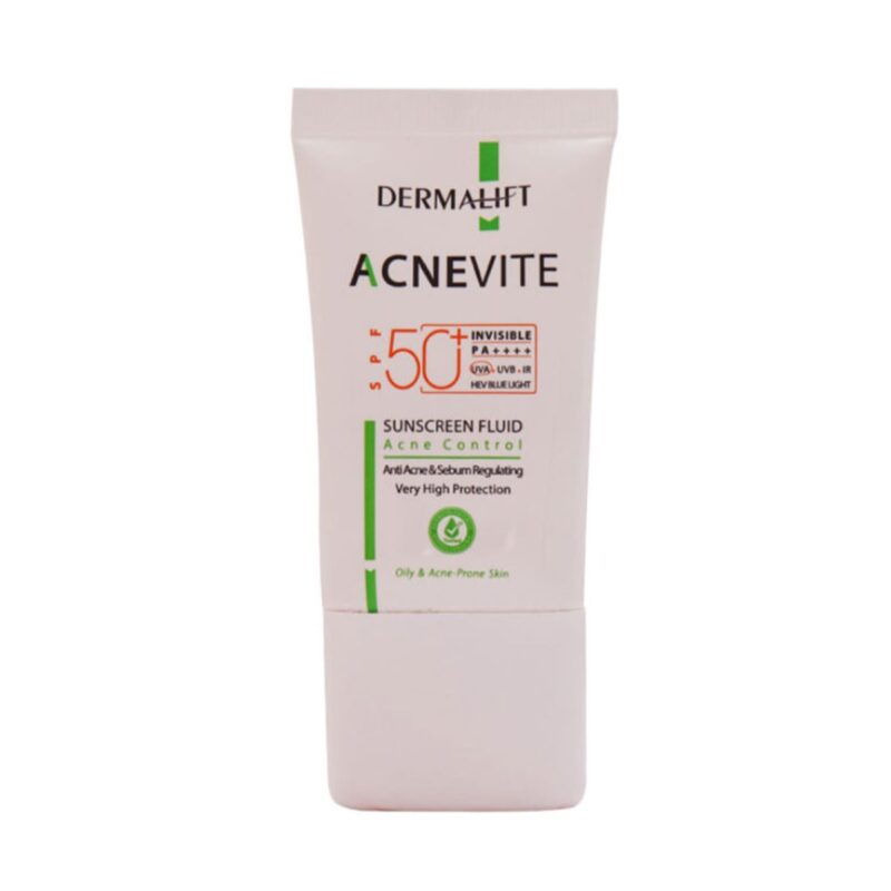 dermalift acnevite sunscreen fluid spf50 40ml