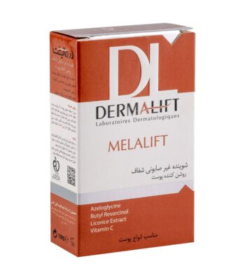dermalift melalift transparent depigmenting syndet bar 100g