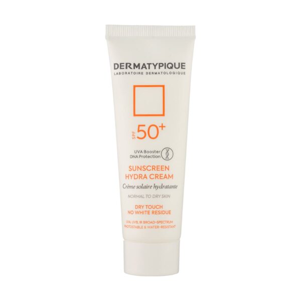 ضد آفتاب بی رنگ هیدرا مناسب پوست خشک +SPF50 درماتیپیک