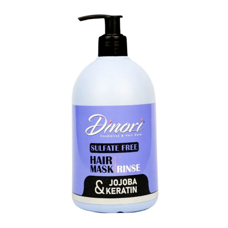 dinori jojoba keratin hair mask rinse on 500ml