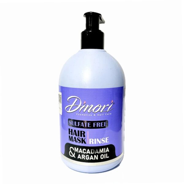 ماسک مو با آبکشی ماکادمیا و آرگان 500 میل دینوری