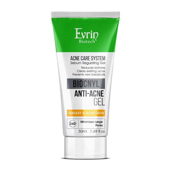 ژل آنتی آکنه BIOCNYL مناسب پوست چرب و دارای آکنه اورین 50میل